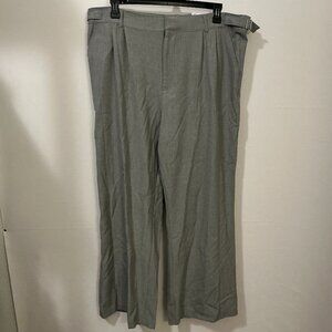 SO Goods For Life Womens Plus Size 2X Gray Wide Leg Trouser Pants NEW NWT